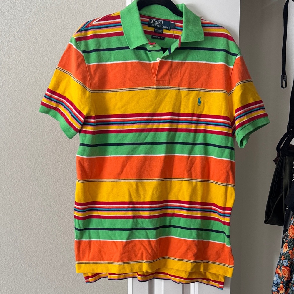 Polo by Ralph Lauren Men's Vibrant Striped Polo